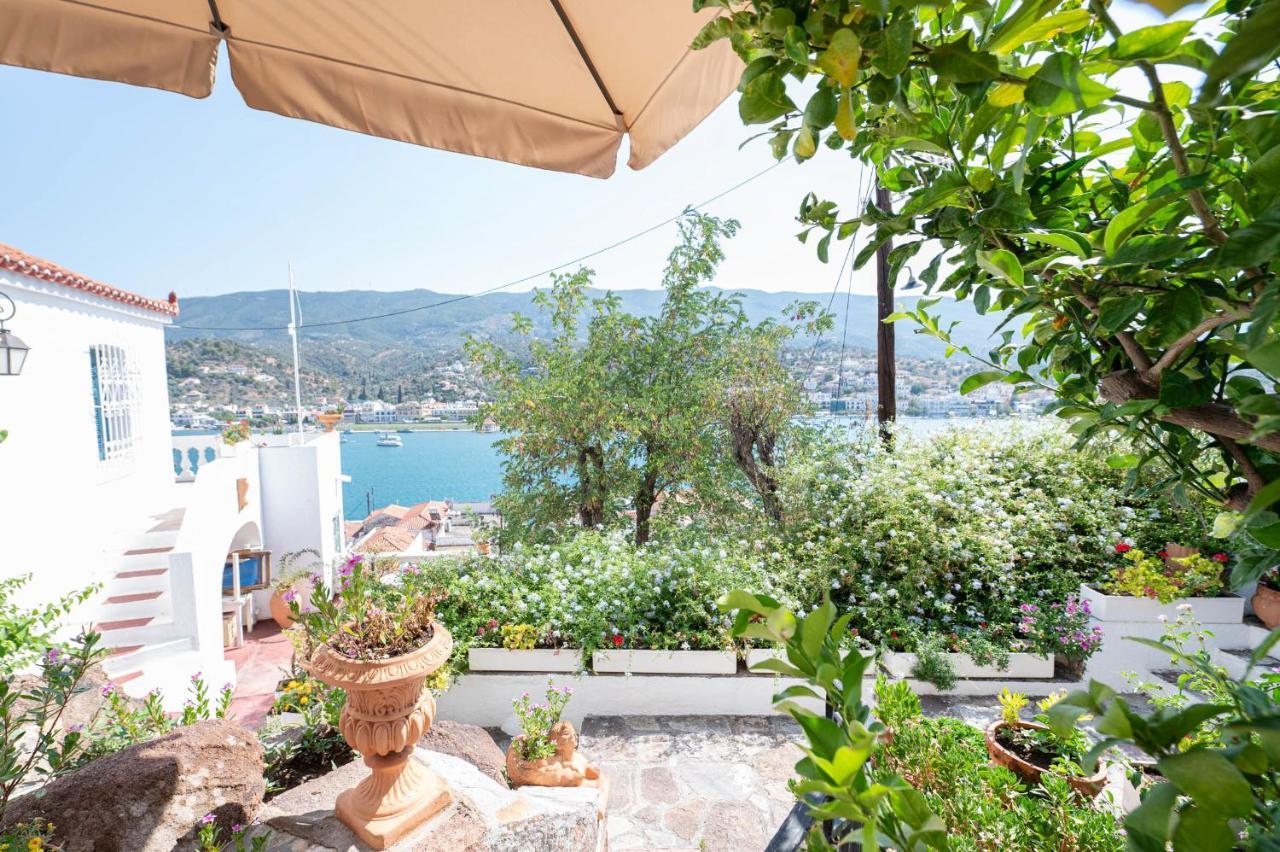 Poros Town Traditional House Under The Clock Tower With Sweet View מראה חיצוני תמונה