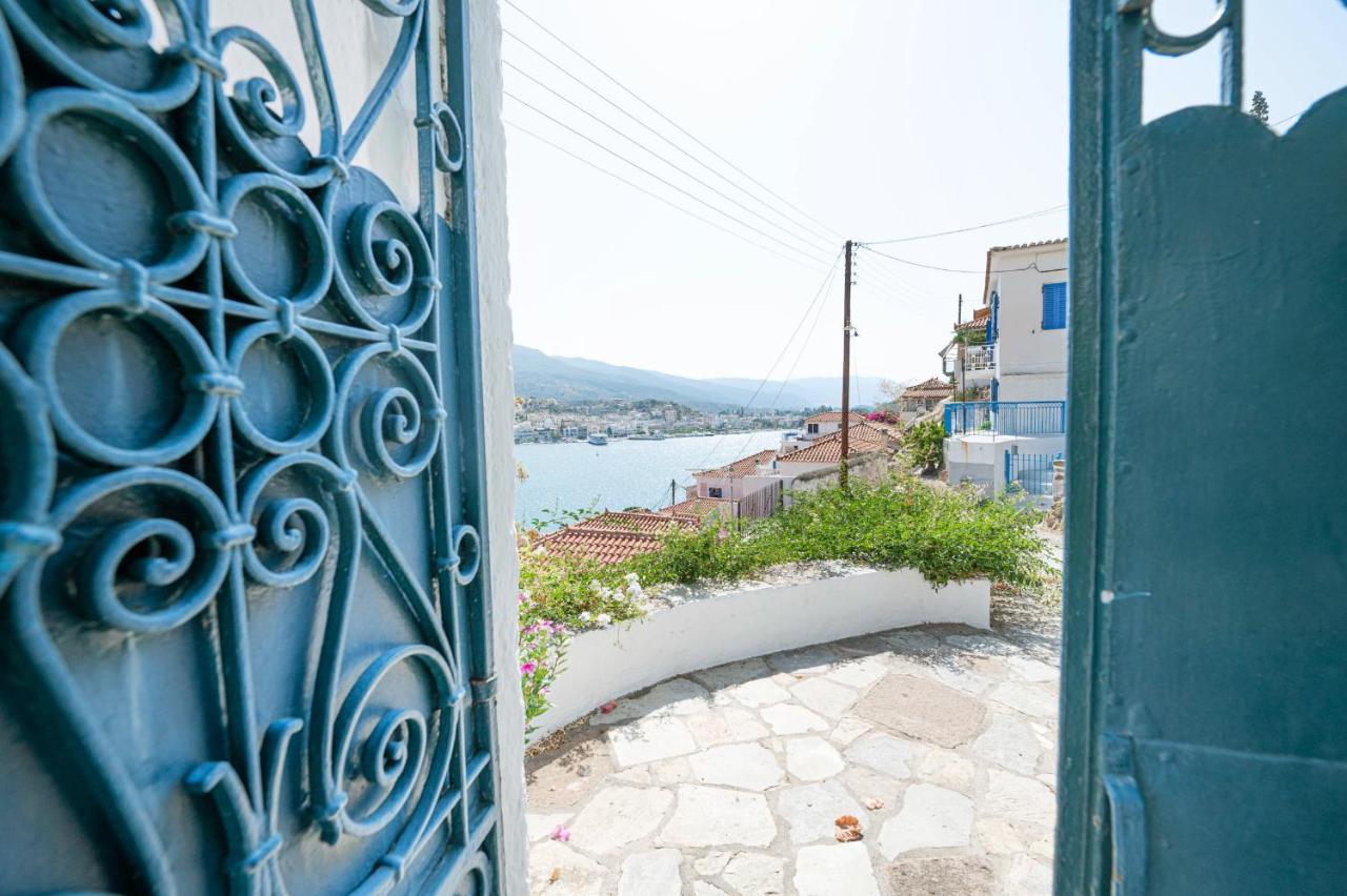 Poros Town Traditional House Under The Clock Tower With Sweet View מראה חיצוני תמונה