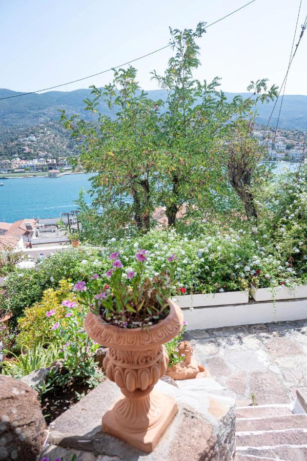 Poros Town Traditional House Under The Clock Tower With Sweet View מראה חיצוני תמונה